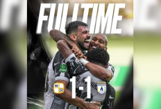 Persipura Jayapura Curi Satu Poin di Kandang Barito Putera